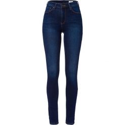 Dżinsy "Natalia" - Super Skinny fit - w kolorze granatowym. Niebieskie jeansy damskie Cross Jeans, l, z podwyższonym stanem. W wyprzedaży za 85,95 zł.