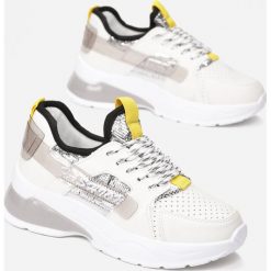 Białe Sneakersy Zeuxise. Białe sneakersy damskie Born2be. Za 99,99 zł.