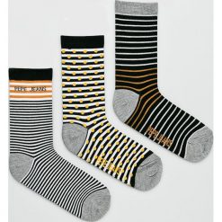 Pepe Jeans - Skarpetki Mikayla (3-pack). Szare skarpetki damskie marki Pepe Jeans, z elastanu. Za 59,90 zł.