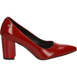 Czółenka - 5490 1025 ROS. Czerwone czółenka Venezia, ze skóry. Za 289,00 zł.