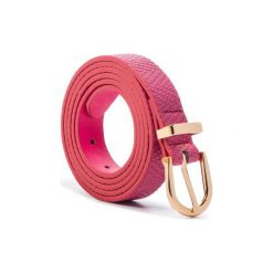 ACCCESSORIES 1W2-012-SS19. Różowe paski damskie ACCCESSORIES, w paski, ze skóry ekologicznej. Za 19,99 zł.