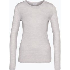 Brookshire - Damski sweter z wełny merino, szary. Czarne swetry klasyczne damskie marki brookshire, m, w paski, z dżerseju. Za 179,95 zł.