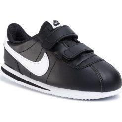 Buty NIKE - Cortez Basic Sl (TDV) 904769 001 Black/White. Czarne półbuty chłopięce Nike, na rzepy. Za 189,00 zł.