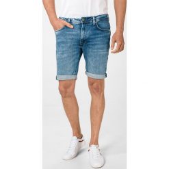 Pepe Jeans Stanley Szorty Niebieski. Niebieskie spodenki i szorty męskie Pepe Jeans, bez wzorów, z elastanu. Za 373,95 zł.