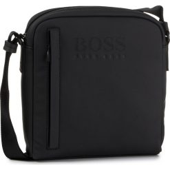 Saszetka BOSS - Hyper 50418655 001. Czarne torby męskie skórzane Boss, bez wzorów, ze skóry ekologicznej, młodzieżowe. Za 649,00 zł.