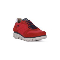Buty CallagHan AFELPADO ROJO. Czerwone trampki męskie Callaghan, bez wzorów, bez zapięcia. Za 430,53 zł.