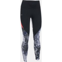 Spodnie dresowe damskie: Under Armour Spodnie damskie Run True Printed Crop czarno-białe r. XS (1299986-001)