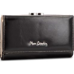 Duży Portfel Damski PIERRE CARDIN - 01 LINE 108 Black 19112. Czarne portfele damskie marki Pierre Cardin, bez wzorów, ze skóry. Za 129,00 zł.
