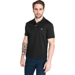 Lacoste Polo Koszulka Czarny. Czarne podkoszulki męskie Lacoste, l, bez wzorów, z bawełny, bez rękawów. Za 447,95 zł.