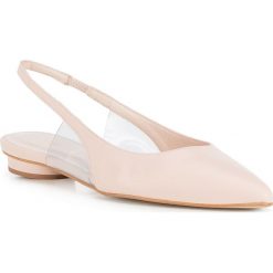 Buty damskie. Brązowe baleriny damskie Wittchen, ze skóry, klasyczne. W wyprzedaży za 375,90 zł.