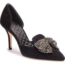 Szpilki TORY BURCH - Esme 85mm D'Orsay Pump 53027 Perfect Black/Black Diamond 004. Czarne półbuty damskie Tory Burch, z aplikacjami, ze skóry, eleganckie, bez obcasa, na obcasie, bez zapięcia. Za 1609,00 zł.