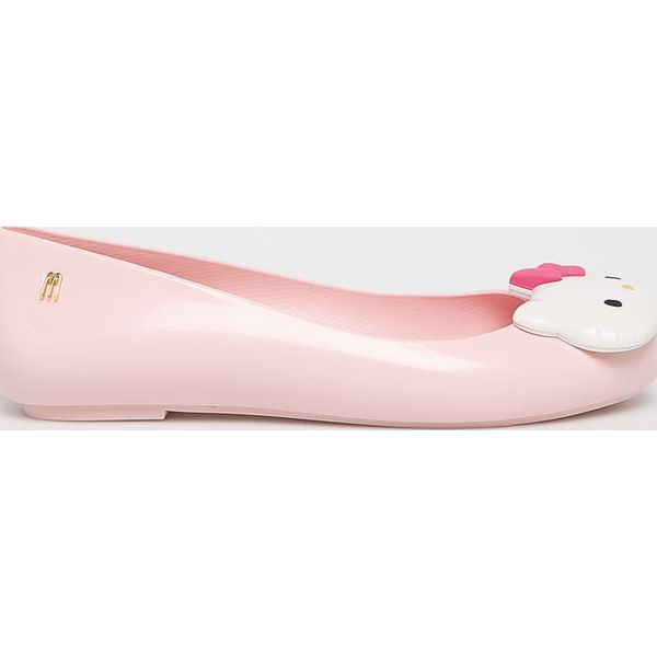 Melissa - Baleriny Space Love. Różowe baleriny damskie Melissa, bez wzorów, z gumy, bez obcasa. Za 339,90 zł.