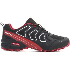 Czarno-Czerwone Buty Sportowe New Beginnings. Czerwone buty sportowe męskie marki Born2be, z materiału, na sznurówki. Za 119,99 zł.