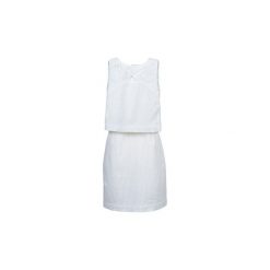 Sukienki krótkie Kookaï BOUJETTE. Białe sukienki damskie marki Kookai, bez wzorów, bez kołnierzyka, z krótkim rękawem, krótkie, mini. Za 423,20 zł.