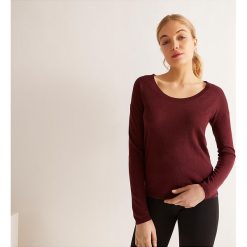 Sweter w kolorze bordowym. Czerwone swetry damskie Rodier, s, z wełny, klasyczne. W wyprzedaży za 126,95 zł.