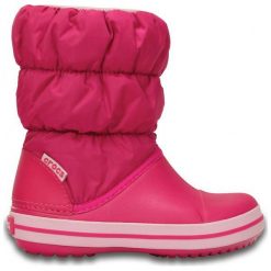 Crocs Buty Zimowe Puff Boot Kids Candy 27-28 (c10). Różowe buty dziewczęce zimowe Crocs, bez zapięcia. Za 195,00 zł.