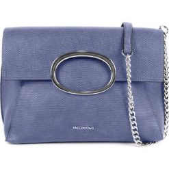 Emily & Noah torebka damska crossbody Sarah 61780 niebieska uni. Niebieskie torebki klasyczne damskie Emily & Noah, bez wzorów, eleganckie, bez dodatków. Za 189,00 zł.