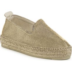 Espadryle MANEBI - Slippers D O 1.1 D0 Silver. Żółte espadryle damskie Manebi, na co dzień, bez wzorów, ze skóry, bez obcasa, na płaskiej podeszwie, bez zapięcia. Za 539,00 zł.