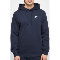 Bluza męska z kapturem NIKE granat. Niebieskie bluzy męskie Nike, s, z bawełny, z kapturem. Za 199,90 zł.