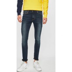 Mustang - Jeansy Frisco. Niebieskie jeansy męskie Mustang, bez wzorów. W wyprzedaży za 179,90 zł.