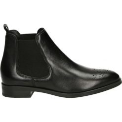 Botki - 2MIA204 NERO. Czarne botki damskie skórzane Venezia. Za 319,00 zł.