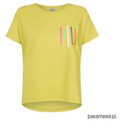 T-shirt basic OLIWKA I NEONY. Żółte t-shirty damskie Pakamera, z nadrukiem, z bawełny. Za 120,00 zł.