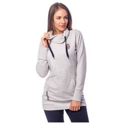 Heavy Tools Damska Bluza Z Kapturem Tess A w18-171 Dizzy (Rozmiar S). Szare bluzy damskie marki Heavy Tools, s, bez wzorów, bez rękawów, z kapturem. W wyprzedaży za 153,00 zł.