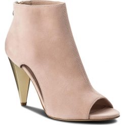 Botki EVA MINGE - Pamplona 3T 18SF1372320ES 812. Różowe botki damskie skórzane marki Eva Minge, na obcasie. W wyprzedaży za 379,00 zł.