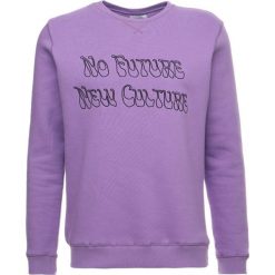 Kardigany męskie: Soulland SOLLEZZO EMBROIDERY Bluza violet