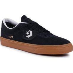 Tenisówki CONVERSE - Louie Lopez Pro Ox 167618C Black/White/Gum. Czarne półbuty męskie Converse, bez wzorów, ze skóry, bez zapięcia. W wyprzedaży za 289,00 zł.