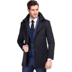 Płaszcz ALVARO PSGS000055. Pomarańczowe płaszcze męskie marki Giacomo Conti, m, bez wzorów, z elastanu, eleganckie, bez kaptura. Za 899,00 zł.