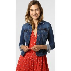 Tommy Jeans - Damska kurtka jeansowa, niebieski. Niebieskie kurtki damskie Tommy Jeans, xs, bez wzorów, z jeansu, bez kaptura. Za 449,95 zł.