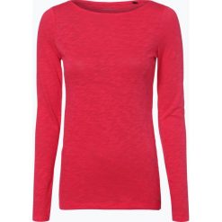 T-shirty damskie: Marc O’Polo – Damska koszulka z długim rękawem, różowy