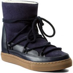 Buty zimowe damskie: Buty INUIKII – Sneaker Wedge Classic 30100 Dark Blue