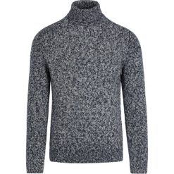 Golf Pierre Cardin 55873/000/92549. Niebieskie swetry męskie Pierre Cardin, m, bez wzorów, z bawełny, z golfem, bez kaptura. W wyprzedaży za 299,00 zł.