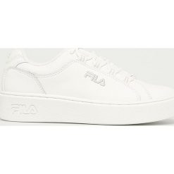 Fila - Buty skórzane Overstate x Aversario. Białe buty sportowe damskie Fila, ze skóry. Za 339,90 zł.