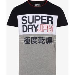 Superdry - T-shirt męski, niebieski. Niebieskie t-shirty męskie Superdry, m, z nadrukiem, sportowe, bez kołnierzyka. Za 149,95 zł.