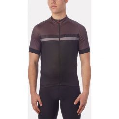 Odzież rowerowa męska: GIRO Koszulka męska CHRONO SPORT SUBLIMATED JERSEY krótki rękaw roz. M czarna (GR-8053453)