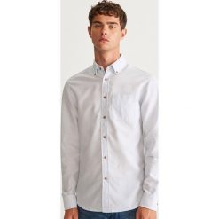 Koszula slim fit z bawełny organicznej - Biały. Białe koszule męskie slim marki Reserved, l. Za 69,99 zł.