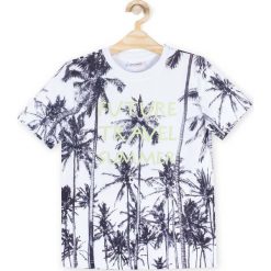 Coccodrillo - T-shirt dziecięcy 122-158 cm. Szare t-shirty chłopięce marki COCCODRILLO, m, z bawełny, z okrągłym kołnierzem. Za 39,90 zł.
