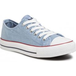 TRAMPKI LEE COOPER LCWL. Czerwone trampki i tenisówki damskie Lee Cooper, bez wzorów, z gumy, bez zapięcia. Za 99,99 zł.