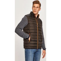 Only & Sons - Bezrękawnik. Czarne płaszcze męskie Only & Sons, m, bez wzorów, z poliesteru, bez kaptura. W wyprzedaży za 79,90 zł.