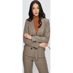 Scotch & Soda - Żakiet. Szare żakiety damskie marki Scotch & Soda, s, w paski, z elastanu. W wyprzedaży za 619,90 zł.