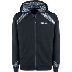 Bluzy męskie: Call Of Duty Skull Bluza z kapturem rozpinana czarny