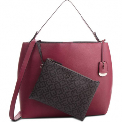 Torebka LIU JO - M Satchel Hawaii A68149 E0221 Dark Red 91530. Czerwone torebki klasyczne damskie Liu Jo, ze skóry ekologicznej. Za 649,00 zł.
