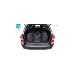 HYUNDAI TUCSON, I, 2004-2010 TORBY DO BAGAŻNIKA 4 SZT KJUST - 7018026. Torby podróżne KJUST, bez wzorów, z kauczuku, klasyczne. Za 1039,00 zł.