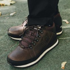 New Balance Lifestyle (H754LLB). Szare buty sportowe męskie New Balance, ze skóry, bez zapięcia, outdoorowe. Za 399,99 zł.