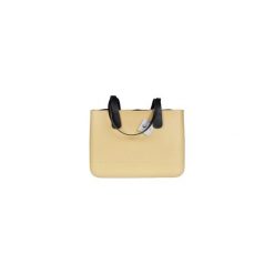 TORBA LARGE ELEGANT BEIGE. Brązowe torebki klasyczne damskie Doubleu bag, bez wzorów, ze skóry, bez dodatków. Za 239,20 zł.