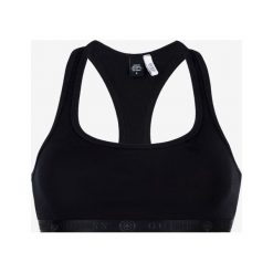 Guess Biustonosz Czarny. Czarne biustonosze Guess, z aplikacjami, z elastanu. Za 130,95 zł.