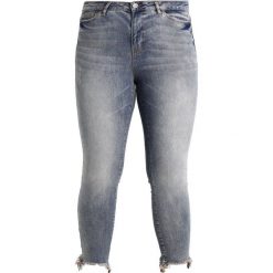 Boyfriendy damskie: Junarose JRFIVE NW SLIM ANKLE DESTROY Jeansy Slim Fit medium blue